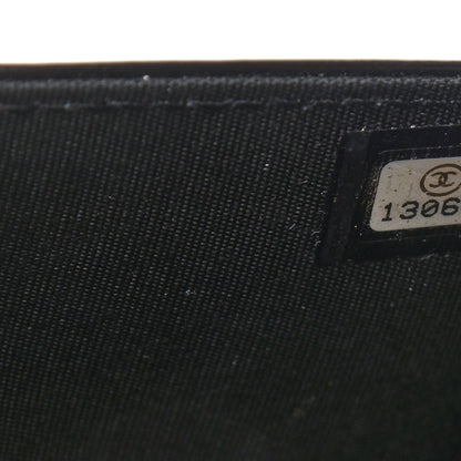 Chanel Patent Timeless CC Wallet On Chain WOC Burgundy 7 of 10