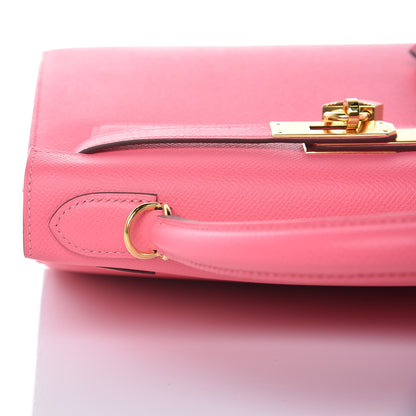 Hermes Epsom Kelly Sellier 28 Rose Azalee 36 of 41