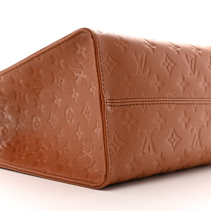 Louis Vuitton Empreinte Monogram Onthego MM Cognac 8 of 12