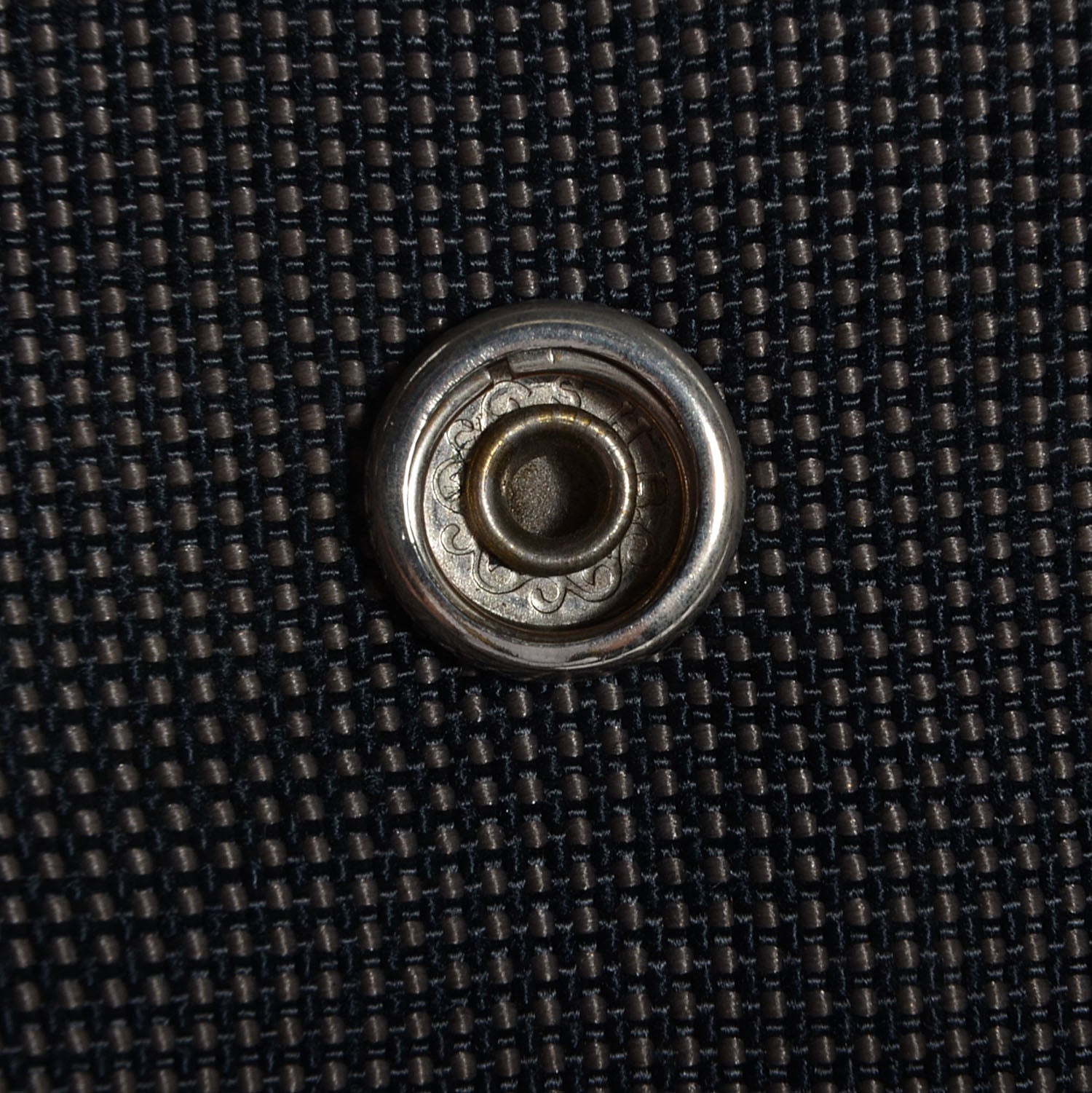 Hermes Canvas Herline Backpack Grey 10 of 13