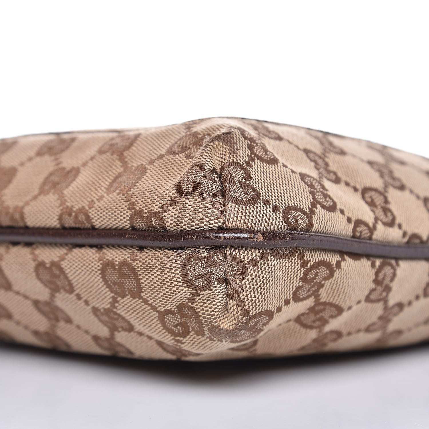 Gucci Monogram Flat Messenger Bag Dark Brown 10 of 13