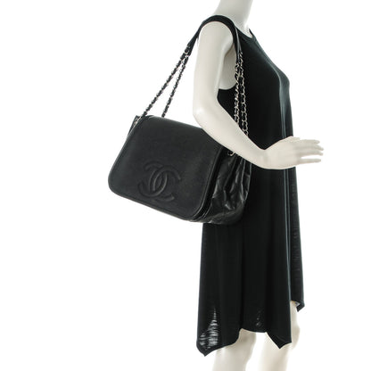 Chanel Caviar Timeless CC Accordion Flap Black 2 of 7