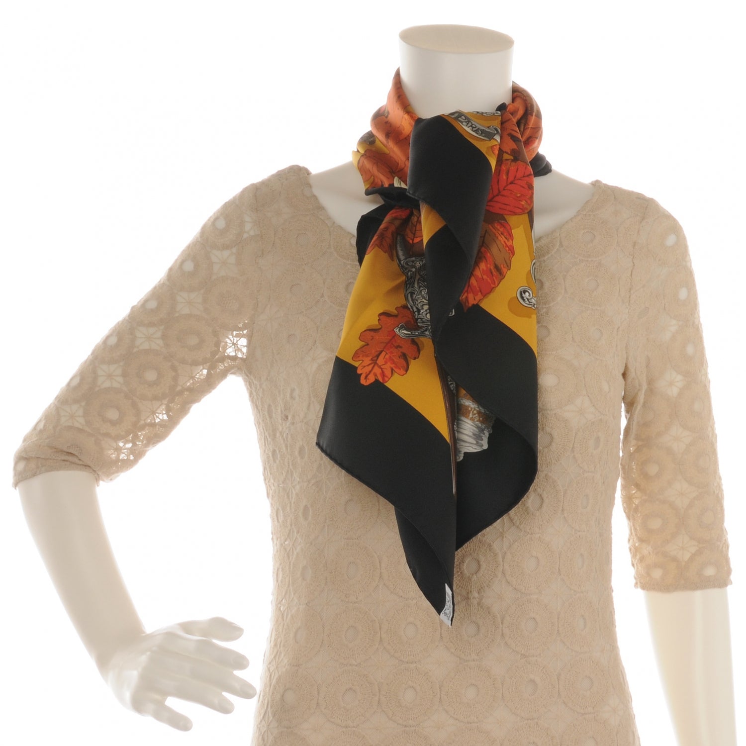Hermes Silk Au Plus Dru Scarf 90 3 of 6