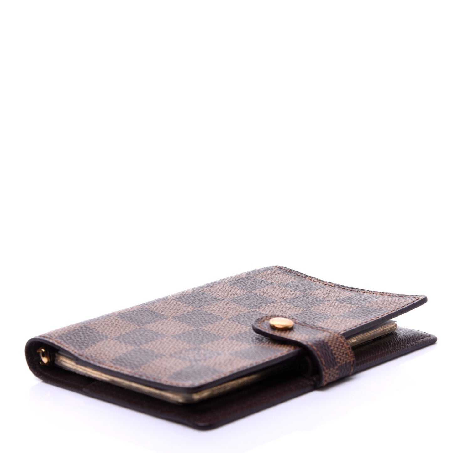 Damier Ebene Small Ring Agenda Cover