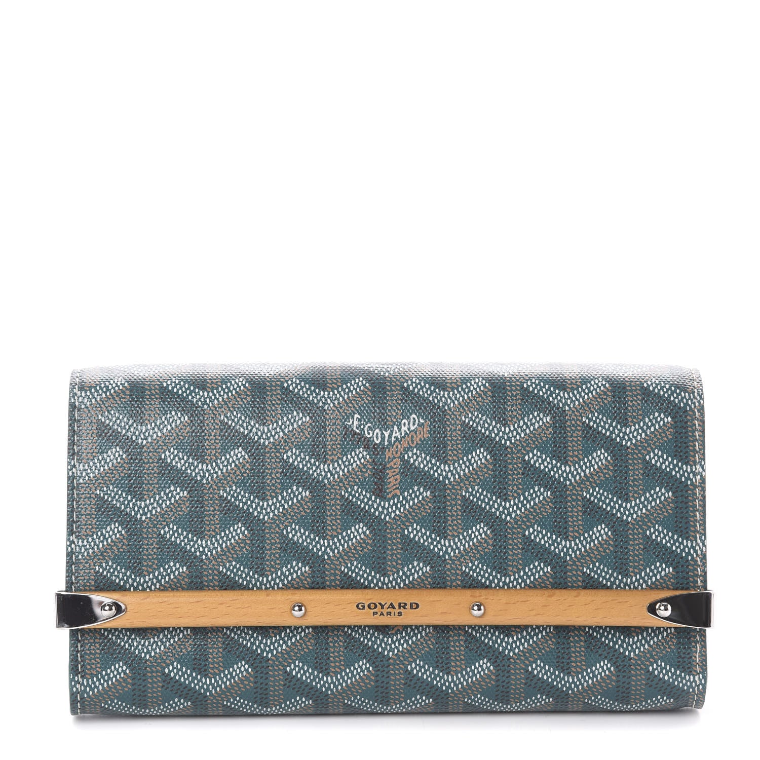 Goyard Goyardine Monte Carlo Mini Phone Case Green 1 of 5