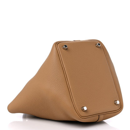 Hermes Taurillon Clemence Picotin Lock 18 PM Biscuit 4 of 10