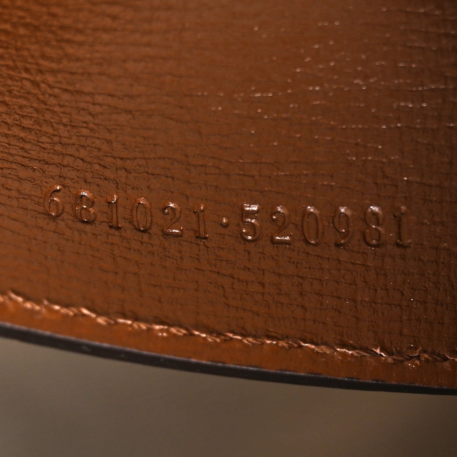 Gucci GG Supreme Monogram Azalea Calfskin Retro Interlocking G Flat Messenger Bag Beige Ebony Brown Sugar 7 of 10