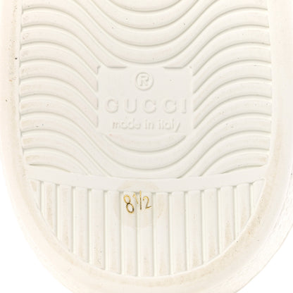 Gucci Calfskin Web Interlocking G Mens Ace Sneakers 8.5 White 8 of 9
