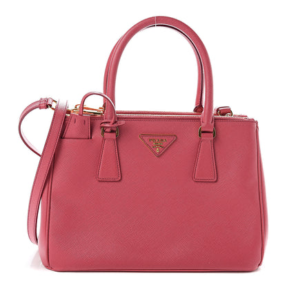 Prada Saffiano Small Galleria Double Zip Tote Tamaris 1 of 10