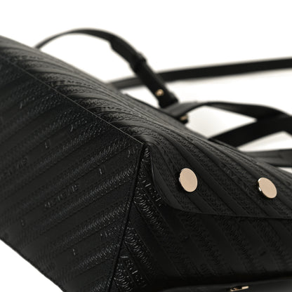 Givenchy Calfskin Chain Embossed Mini Bond Shopper Tote Black 11 of 11