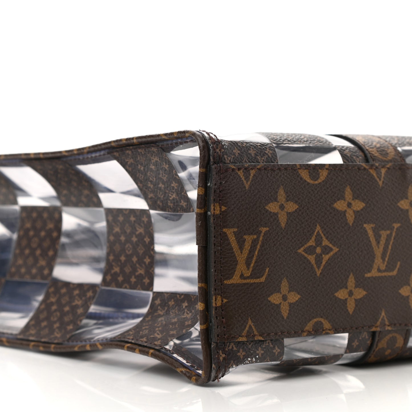 PVC Monogram Chess Sac Plat
