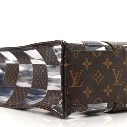 Louis Vuitton PVC Monogram Chess Sac Plat 8 of 9