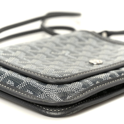 Goyard Goyardine Plumet Wallet Clutch Grey 10 of 11