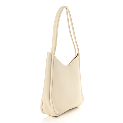 The Row Grained Calfskin Symmetric Tote Ivory 3 of 11