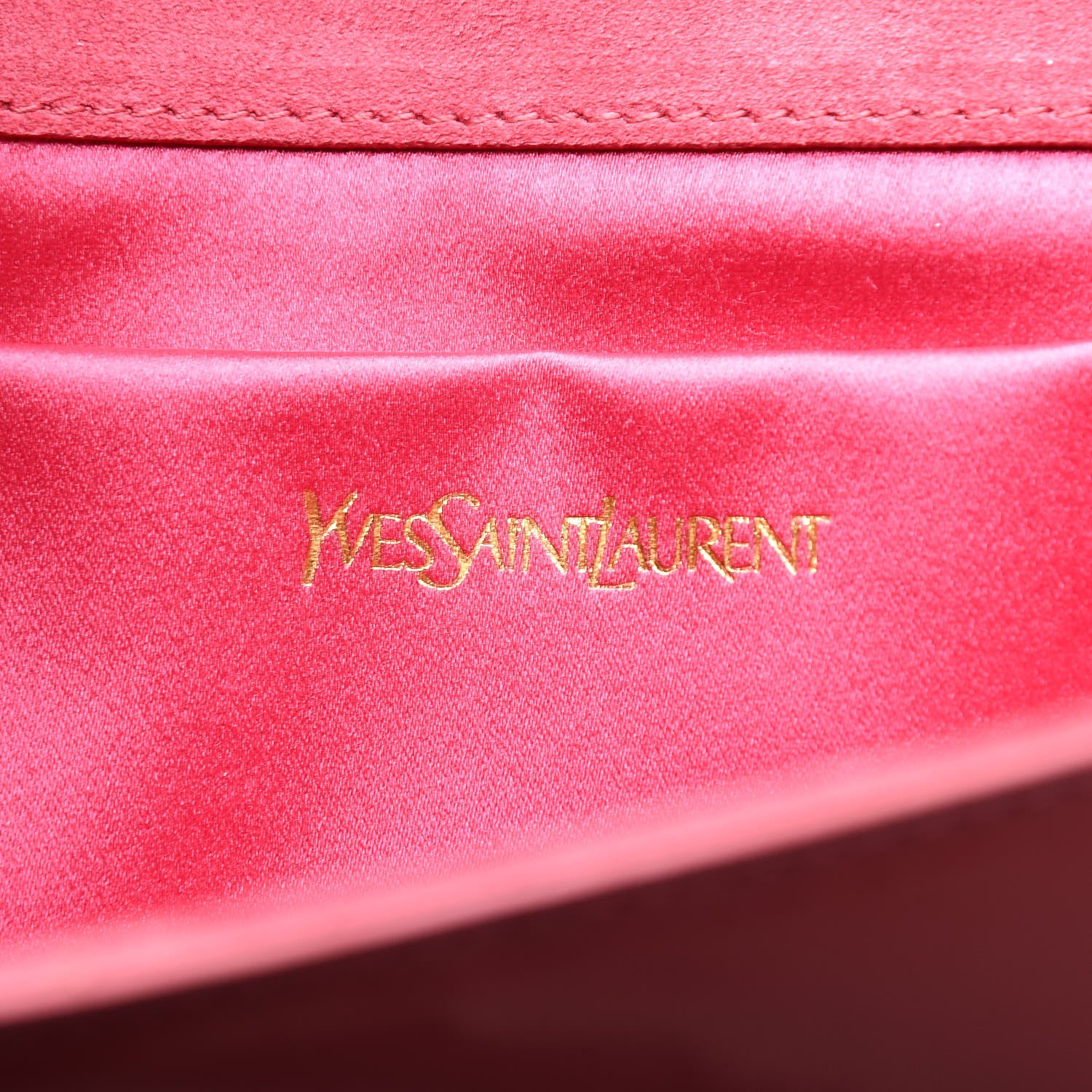 Saint Laurent Patent Large Belle De Jour Clutch Pink 6 of 14