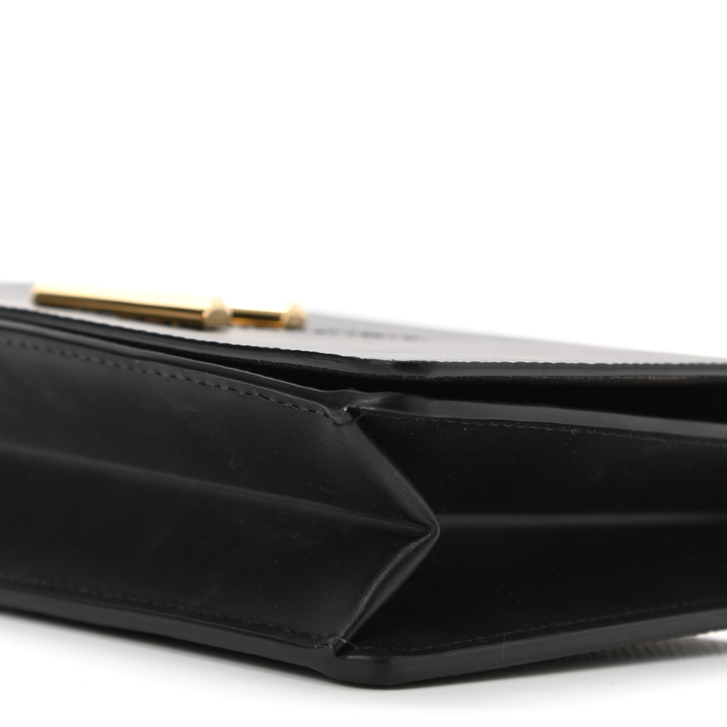 Epi Twist Belt Chain Wallet Black