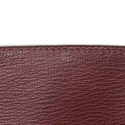 Hermes Togo Swift Officier Birkin 30 Bleu Encre Rouge H 13 of 13