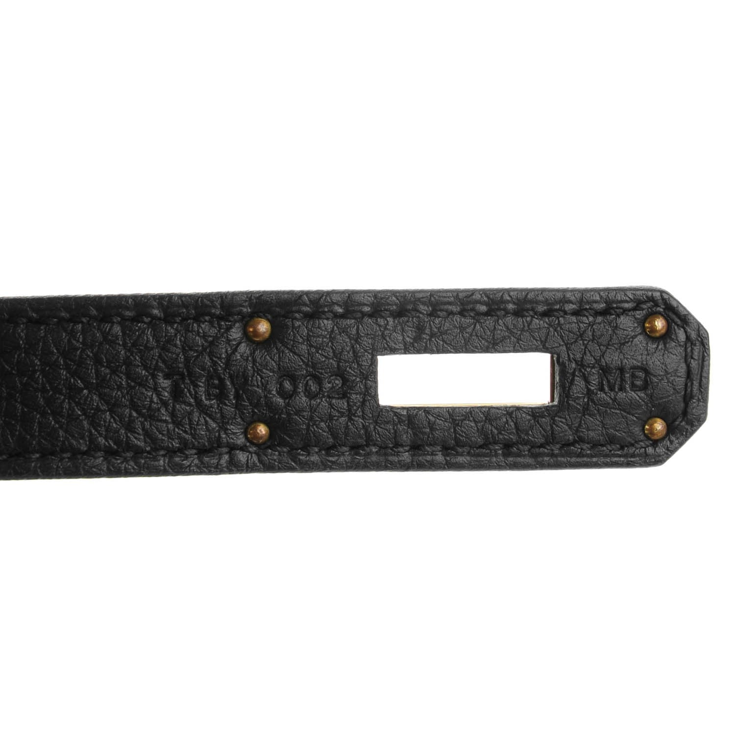 Hermes Togo Kelly Retourne 32 Black 9 of 22