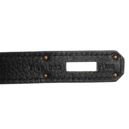 Hermes Togo Kelly Retourne 32 Black 9 of 22