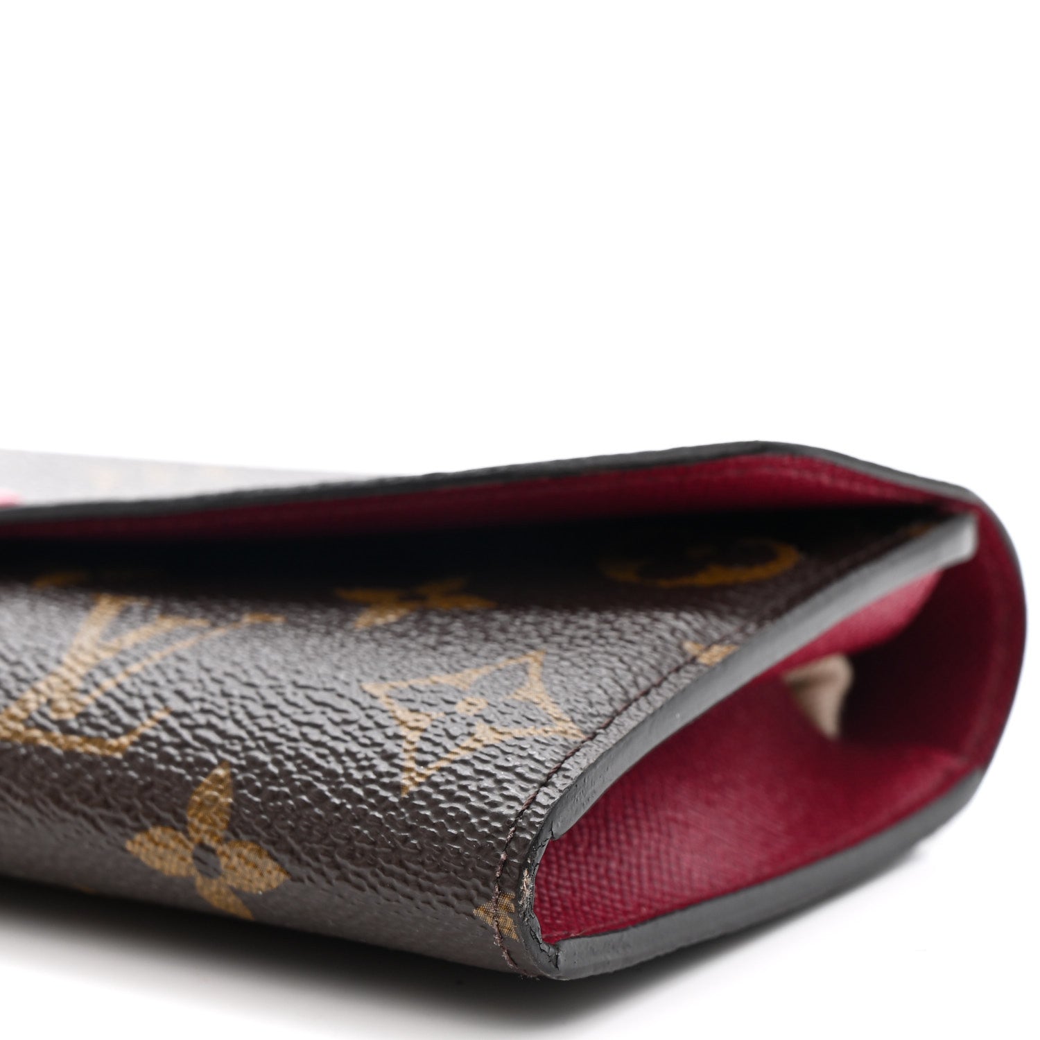 Louis Vuitton Monogram Emilie Wallet Fuchsia 9 of 10