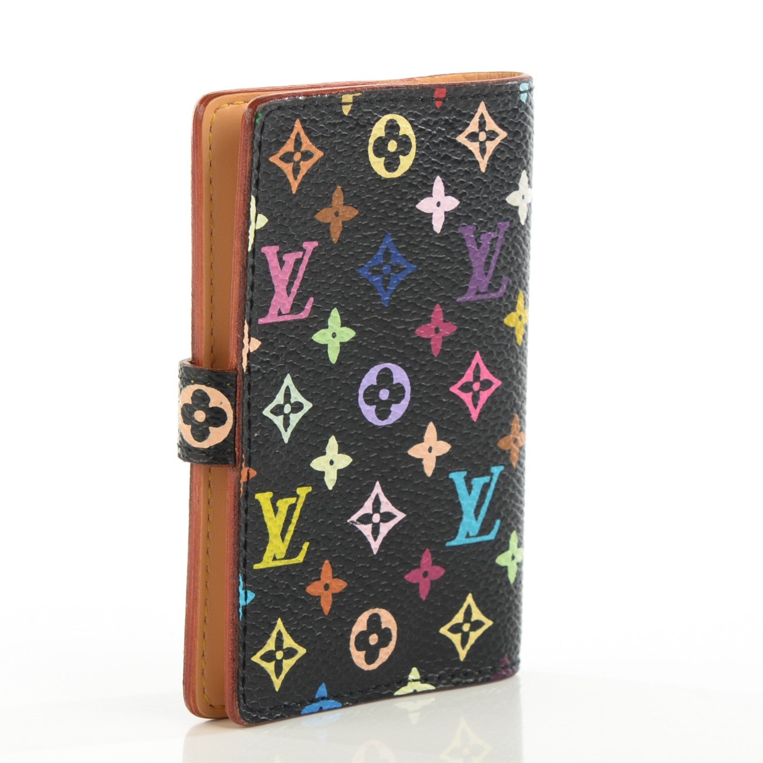 Louis Vuitton Monogram Multicolor Carnet de Bal Mini Agenda Cover Black 3 of 7