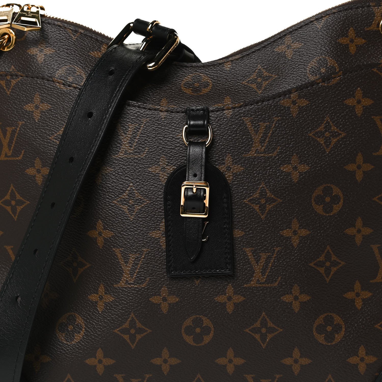 Louis Vuitton Monogram Odeon MM Black 9 of 13