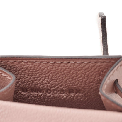 Hermes Tadelakt Chevre Mysore Kelly Quelle Idole Bag Charm Glycine 4 of 5