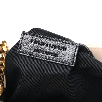 Saint Laurent Calfskin Y Quilted Monogram Medium Loulou Chain Satchel Dark Beige 6 of 11