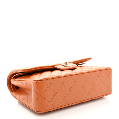 Chanel Caviar Quilted Small Double Flap Light Brown 4 of 10