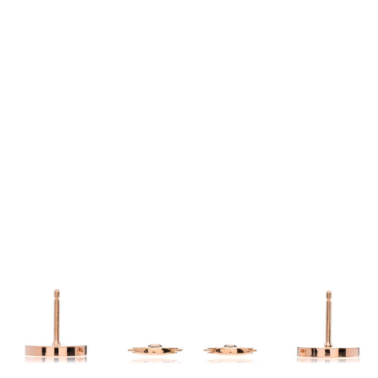 Bulgari 18K Rose Gold Carnelian BVLGARI BVLGARI Stud Earrings 3 of 4