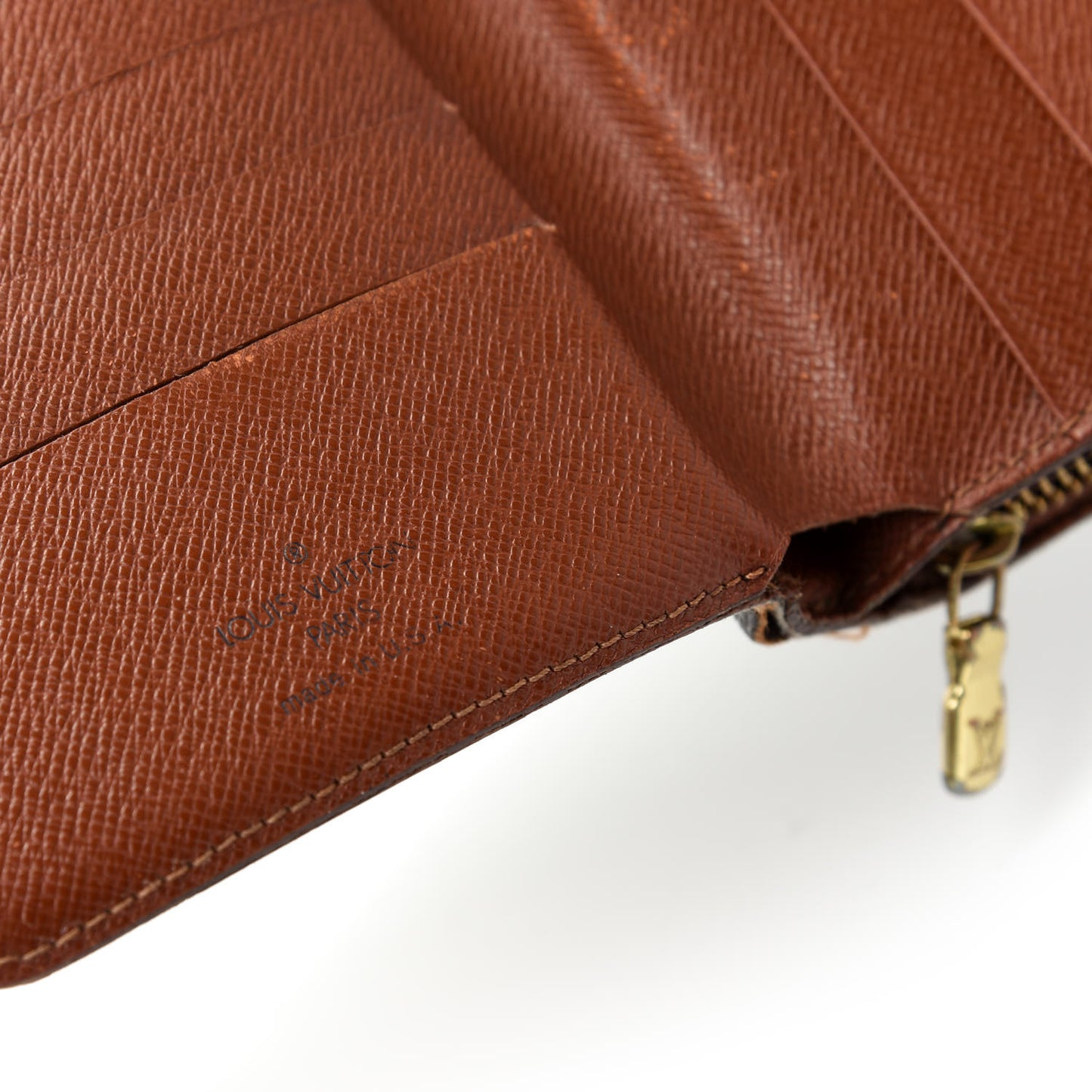 Monogram Porte Papier Zippe Wallet