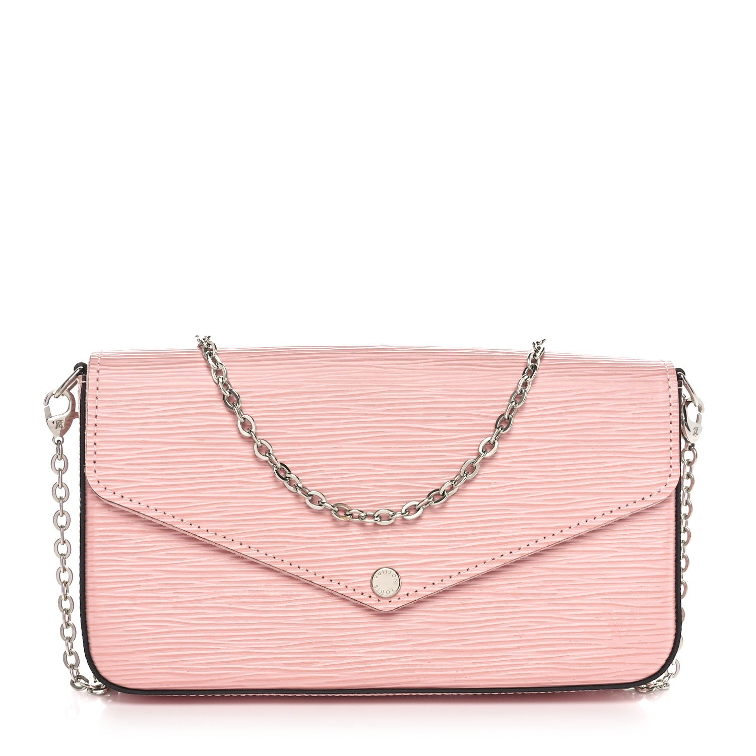Louis Vuitton Epi Pochette Felicie Rose Ballerine 1 of 11