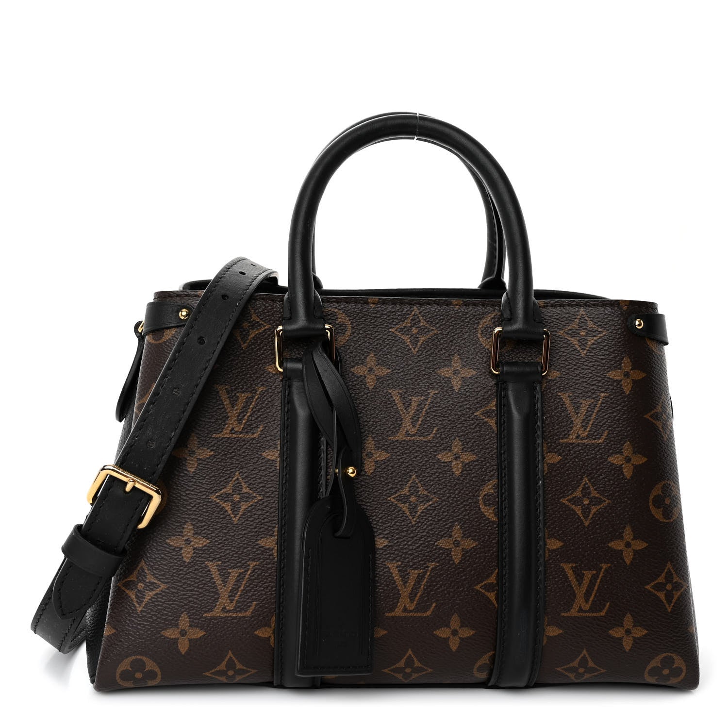 Louis Vuitton Monogram Soufflot BB Black 1 of 11