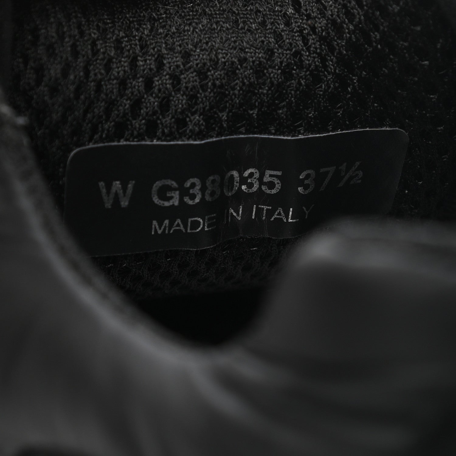 Chanel Nylon Calfskin Suede CC Sneakers 37.5 Black 8 of 10