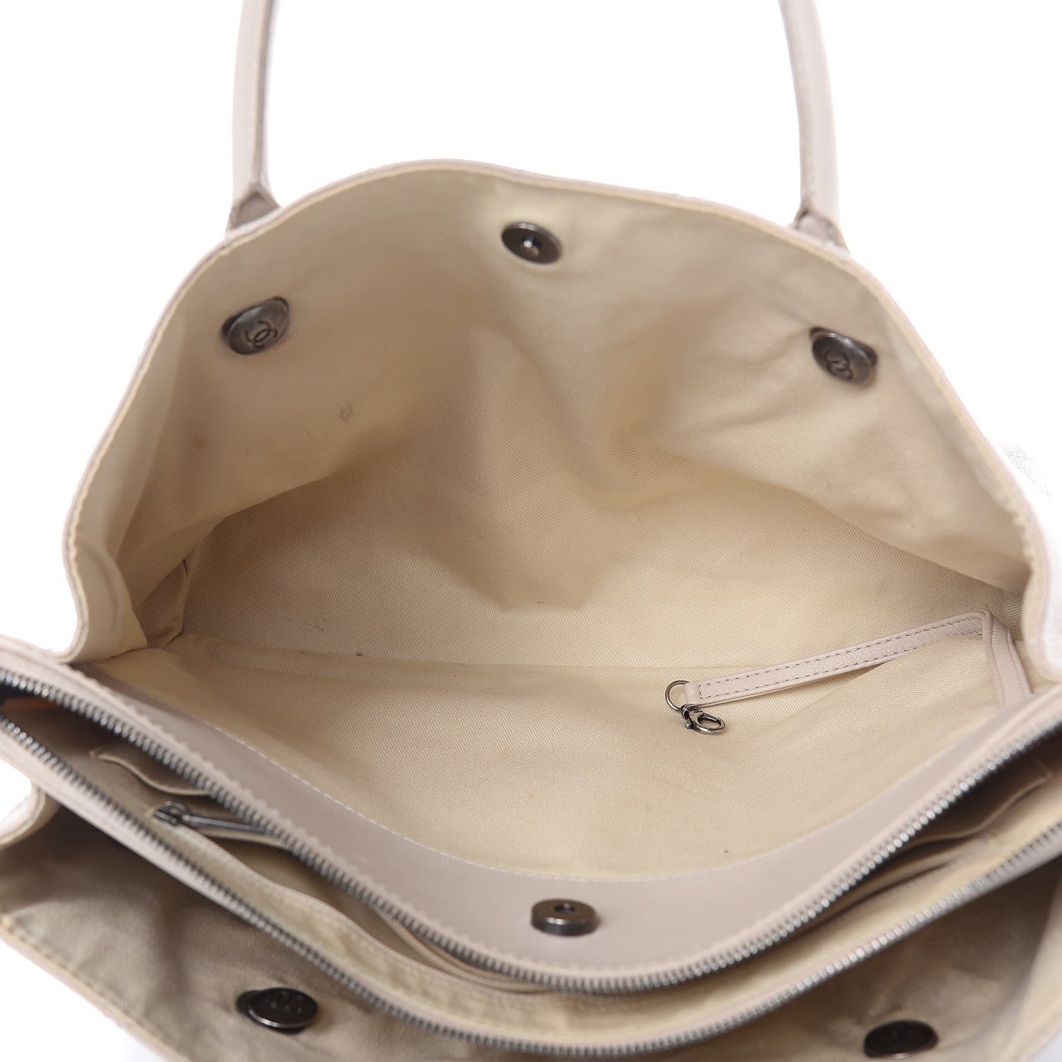 Chanel Grained Vegetal Calfskin Urban Shopping Tote Beige 7 of 24