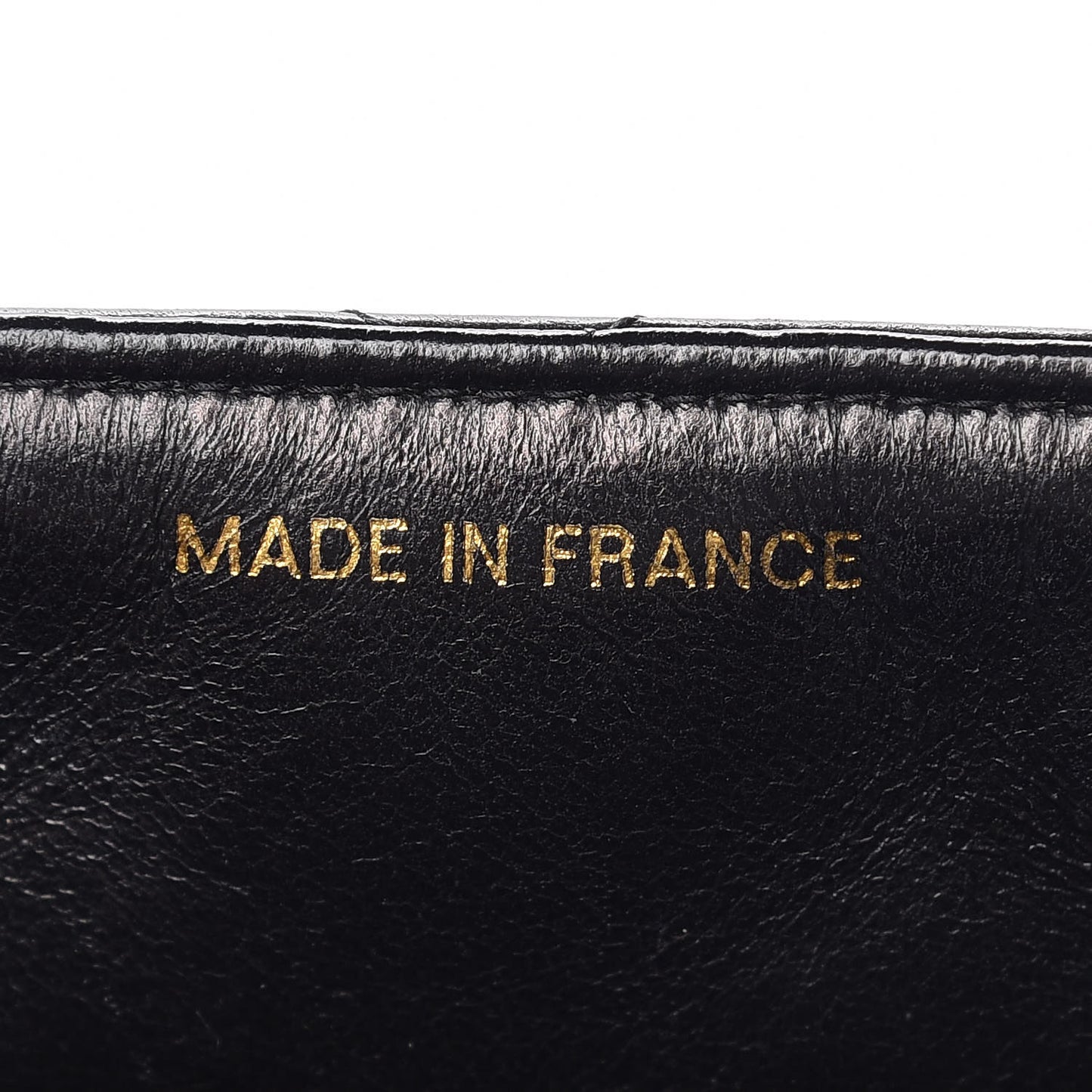 Lambskin Quilted Shoulder Bag Black