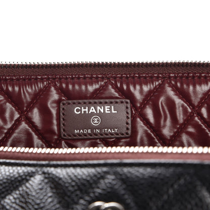 Chanel Caviar Quilted Document Portfolio Holder Black 6 of 7