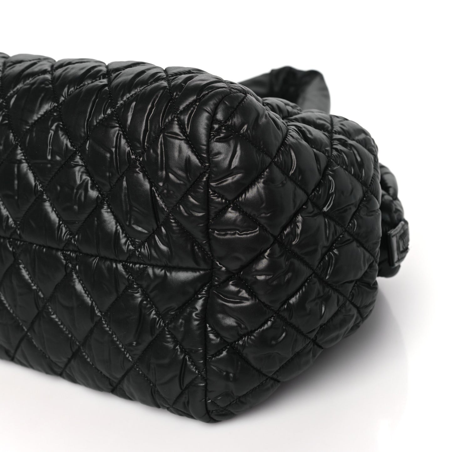 Nylon Coco Cocoon Bowler Black