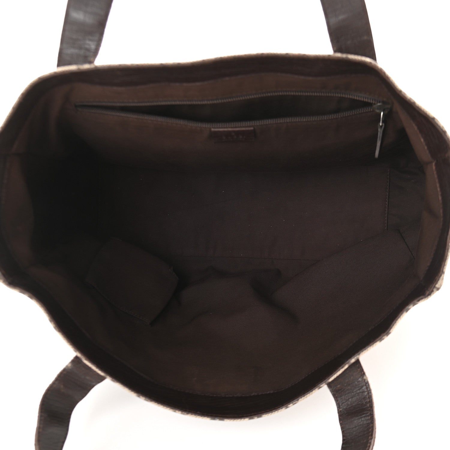 Gucci GG Plus Monogram Medium Tote Dark Brown 7 of 9