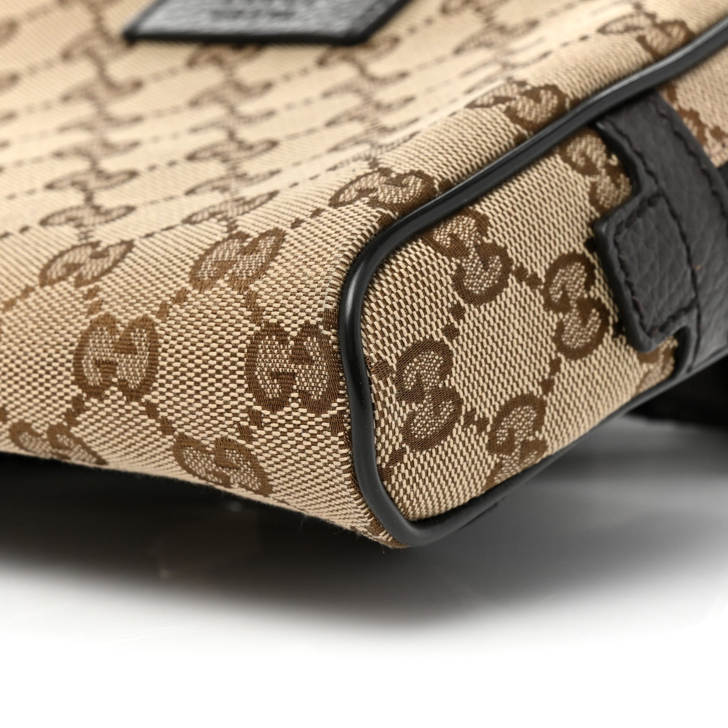 Monogram Belt Bag Dark Brown