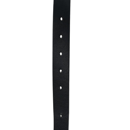 Christian Dior Calfskin 30 Montaigne Cut-Out CD Belt 85 34 Black 6 of 6