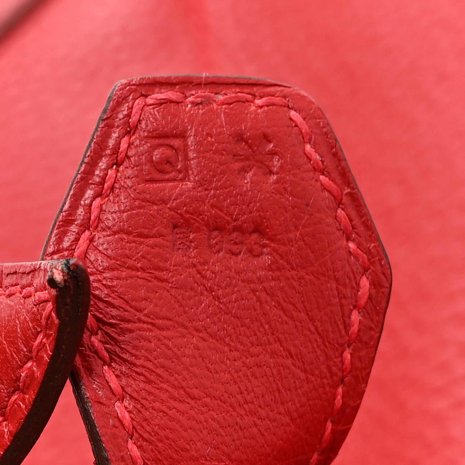 Hermes Taurillon Clemence Bolide 31 Rouge Garance 7 of 10