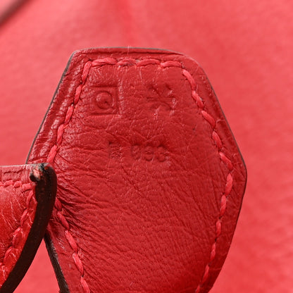 Hermes Taurillon Clemence Bolide 31 Rouge Garance 7 of 10