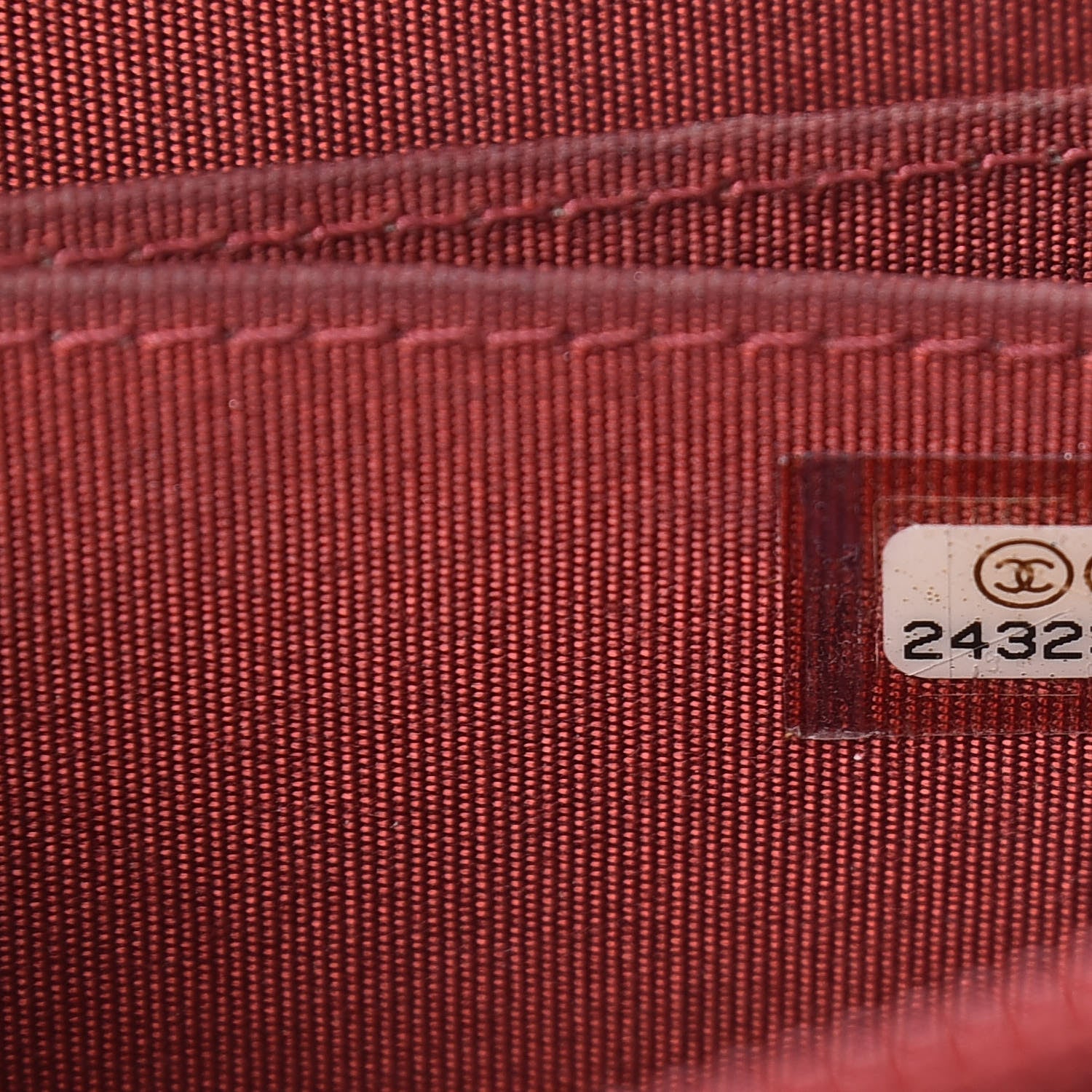 Chanel Caviar Timeless CC Zip Around Coin Purse Red 7 of 9