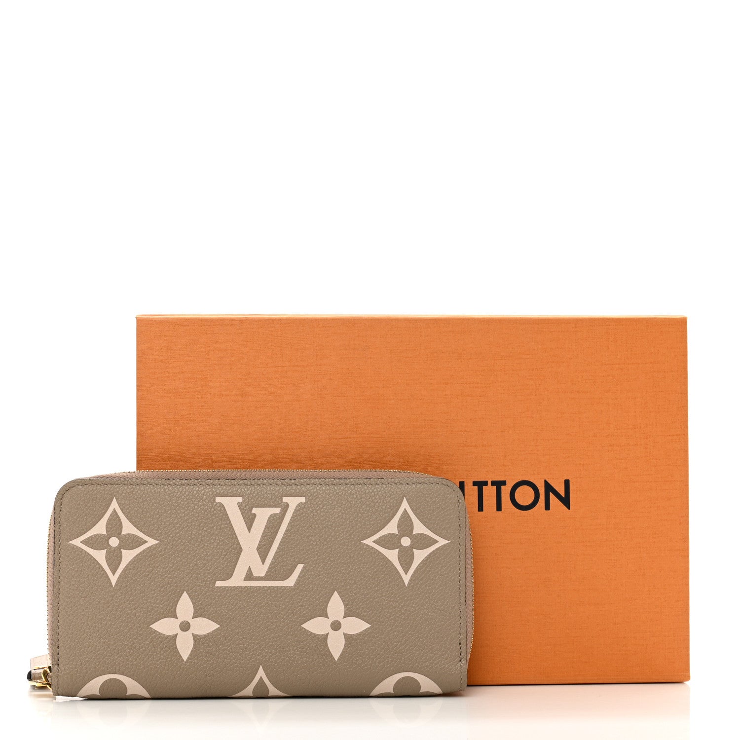 Louis Vuitton Empreinte Monogram Giant Zippy Wallet Tourterelle Creme 7 of 7