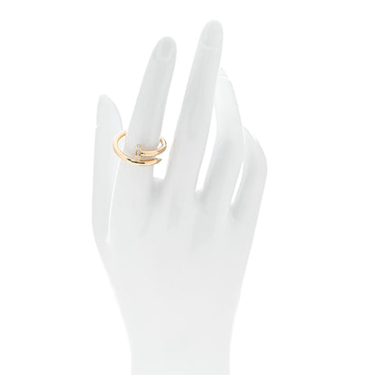 Cartier 18K Yellow Gold Diamond Juste Un Clou Ring 57 8 2 of 6