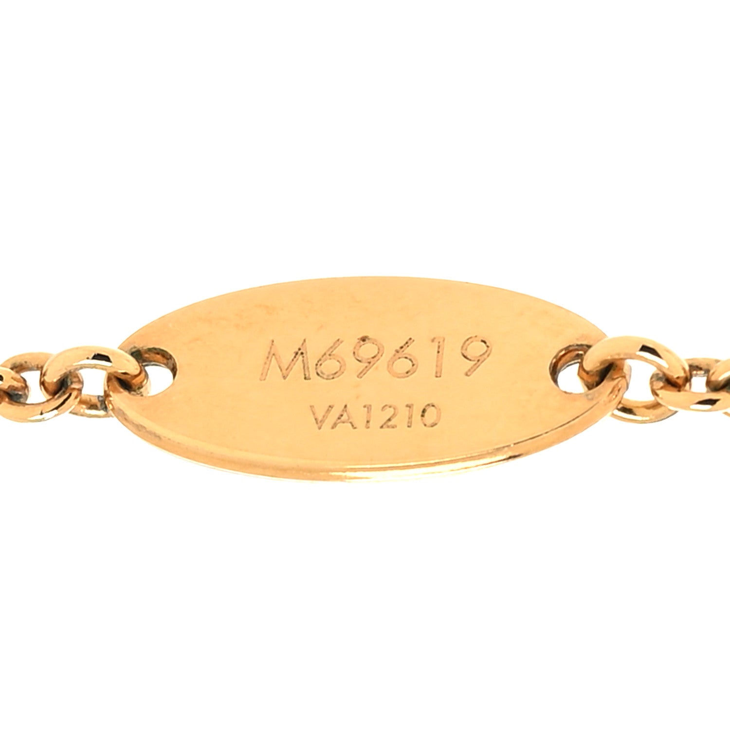 Louis Vuitton My LV Affair Necklace Gold 6 of 6