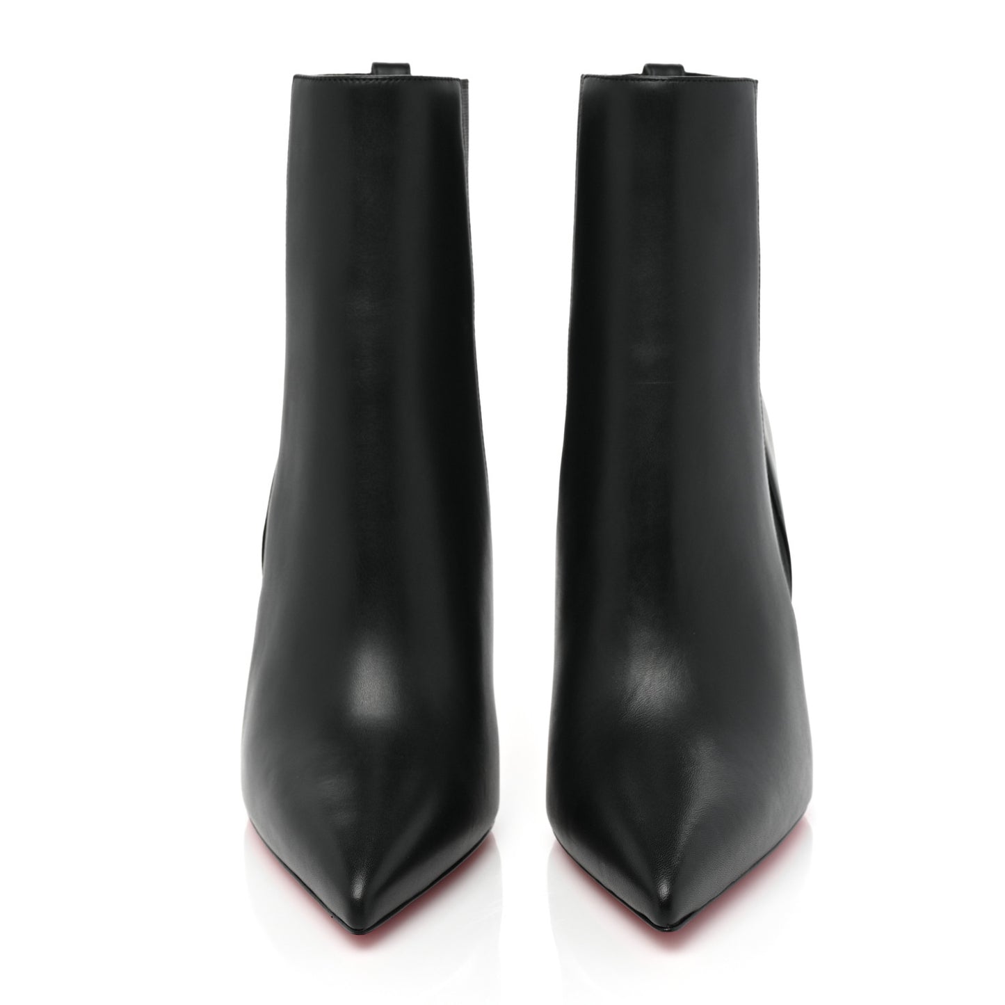 Calfskin Chelsea Chick 100 Stiletto Boots 40.5 Black