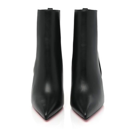 Christian Louboutin Calfskin Chelsea Chick 100 Stiletto Boots 40.5 Black 2 of 7