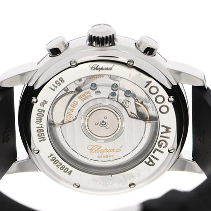 Chopard Stainless Steel Rubber 42mm 1000 Mille Miglia Chronograph Automatic Watch 4 of 7